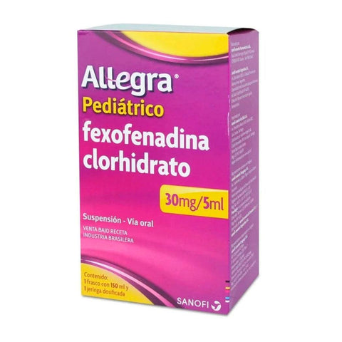 Allegra Jarabe Pediátrico 30mg/5ml - La Droguería