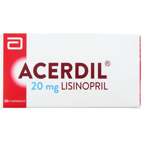 Acerdil Comprimidos 20mg - La Droguería