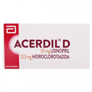 Acerdil D 20/12.5 30Comp - La Droguería