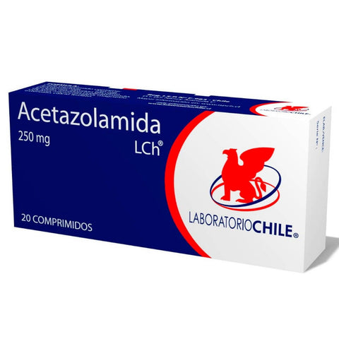 Acetazolamida Comprimidos 250mg - La Droguería