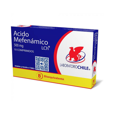 Ácido Mefenámico Comprimidos 500mg - La Droguería