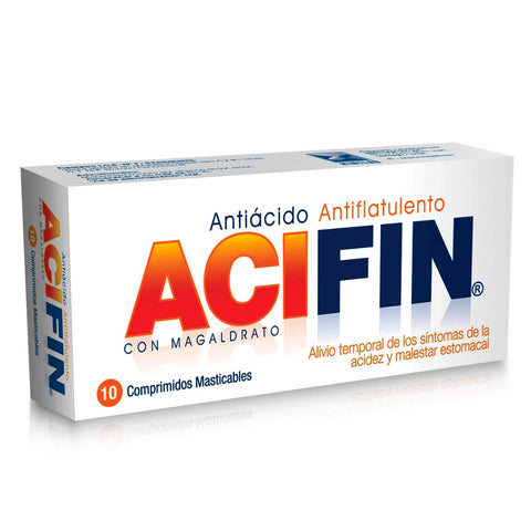 Acifin Comprimidos Masticables - La Droguería