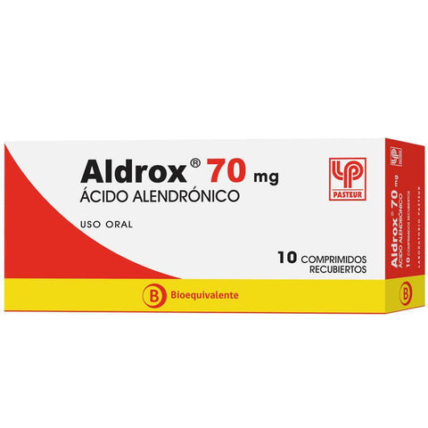 Aldrox Comprimidos Recubiertos 70mg - La Droguería