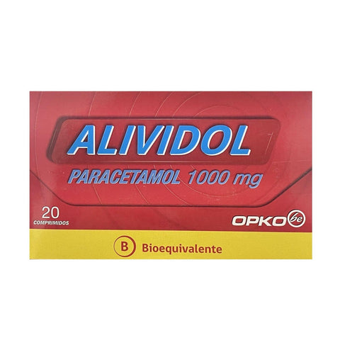 Alividol Comprimidos 1000mg - La Droguería