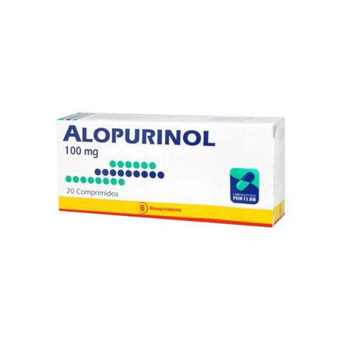 Alopurinol Comprimidos 100mg - La Droguería