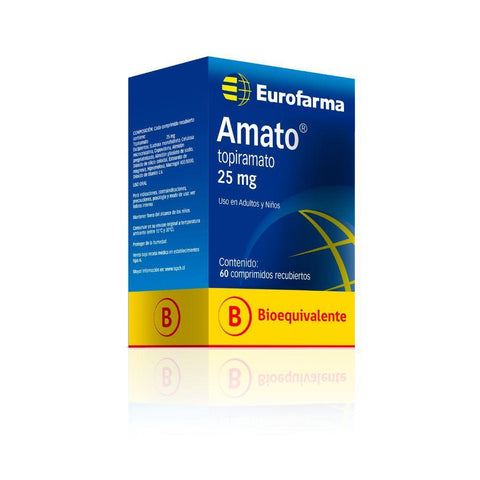 Amato Comprimidos Recubiertos 25mg - La Droguería