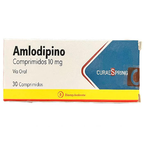 Amlodipino Comprimidos 10mg - La Droguería