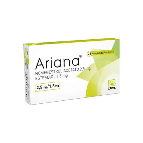 Ariana x 28 comprimidos - La Droguería