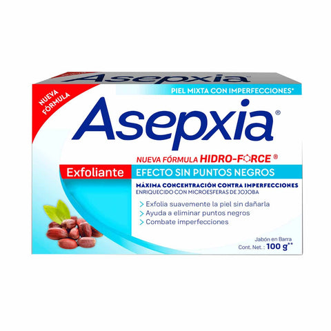 Asepxia Jabón Barra Exfoliante - La Droguería