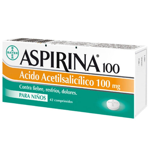 Aspirina Comprimidos 100mg. - La Droguería