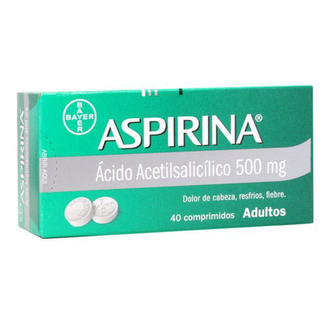 Aspirina Comprimidos 500mg - La Droguería