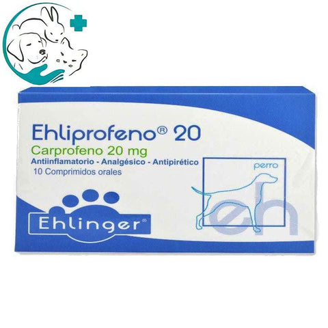 Ehliprofeno Comprimidos 20mg - La Droguería