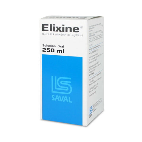 Elixine Solución Oral 80mg/15ml - La Droguería