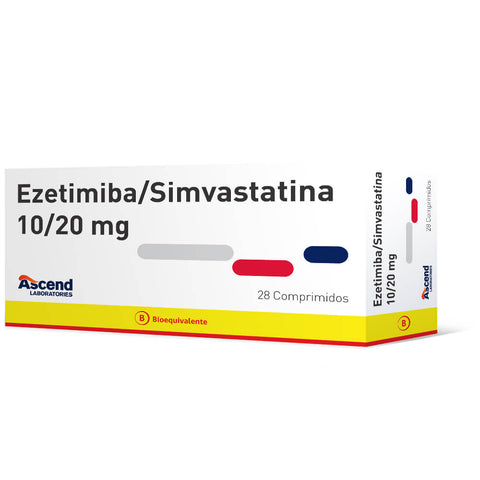 Ezetimiba + Simvastatina Comprimidos 10/20 - La Droguería