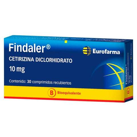 Findaler Comprimidos Recubiertos 10mg - La Droguería