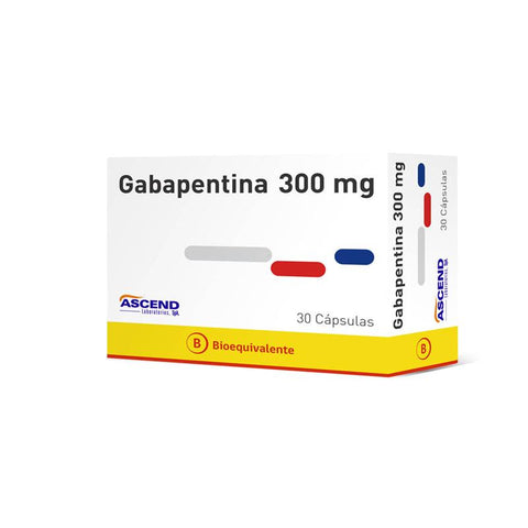 Gabapentina Cápsulas 300mg - La Droguería