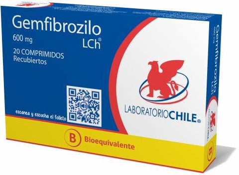 Gemfibrozilo Comprimidos Recubiertos 600mg - La Droguería