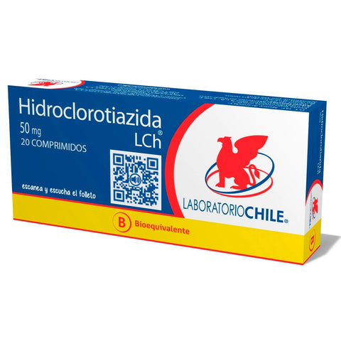 Hidroclorotiazida Comprimidos 50mg - La Droguería