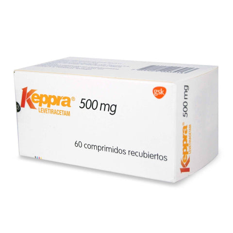 Keppra Comprimidos Recubiertos 500mg - La Droguería