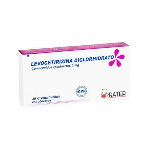 Levocetirizina Comprimidos Recubiertos 5mg - La Droguería