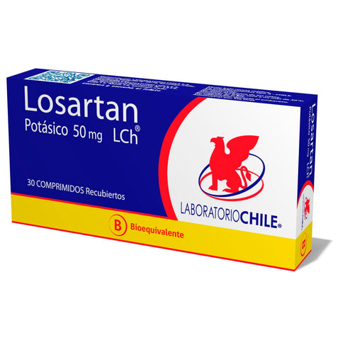 Losartan Comprimidos Recubiertos 50mg - La Droguería