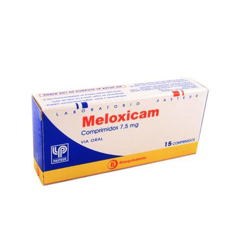 Meloxicam Comprimidos 7,5mg - La Droguería