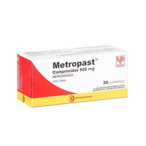 Metropast Comprimidos 500mg - La Droguería