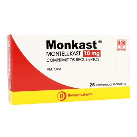 Monkast Comprimidos Recubiertos 10mg - La Droguería