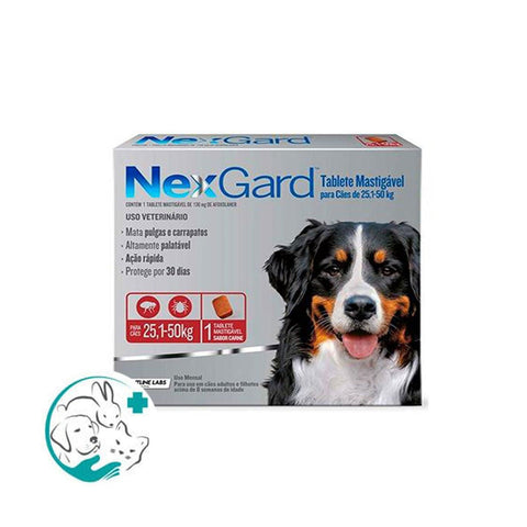 NexGard Tableta 25,1-50kg - La Droguería