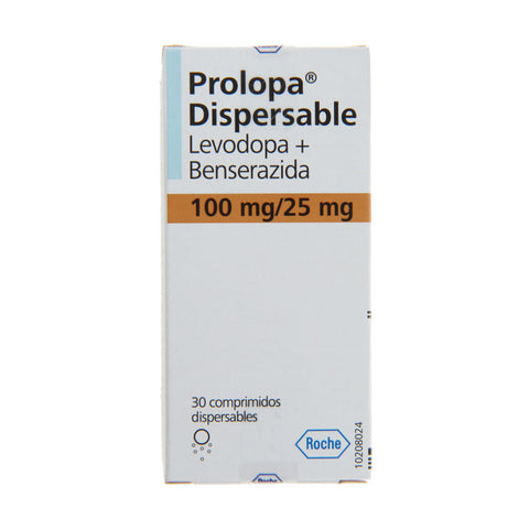 Prolopa Comprimidos Dispersables 100mg/25mg - La Droguería