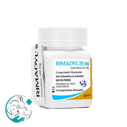 Rimadyl Comprimidos Masticables 25mg - La Droguería