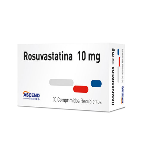 Rosuvastatina Comprimidos Recubiertos 10mg - La Droguería