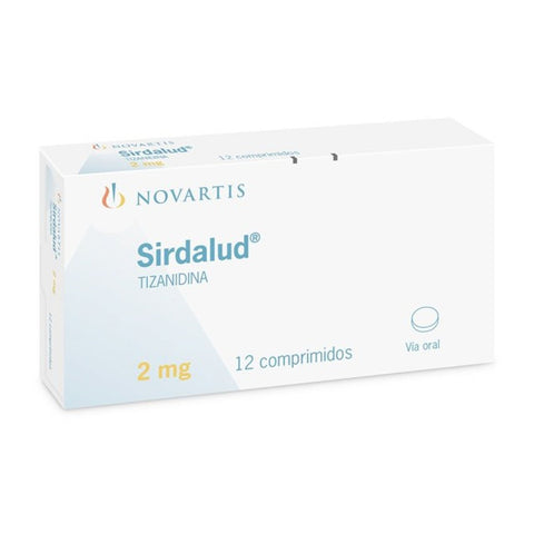 Sirdalud Comprimidos 2mg - La Droguería