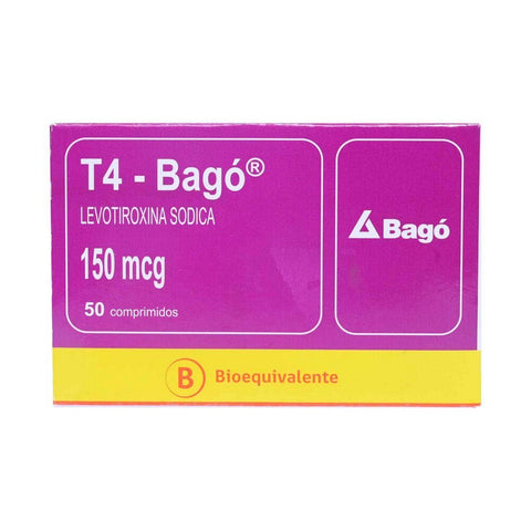 T4 Comprimidos 150mcg - La Droguería