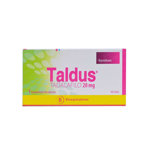 Taldus Comprimidos Recubiertos 20mg - La Droguería