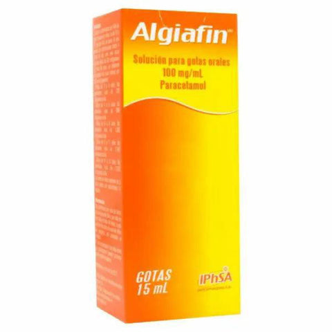 Algiafin Paracetamol Solución en Gotas Orales 100mg/ml 60 ml - La Droguería